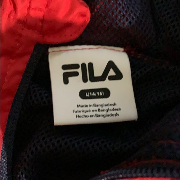 Fila windbreaker. Brand new. Never used. - Picture 3 of 3